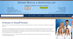 Desktop Screenshot of danoffdental.com